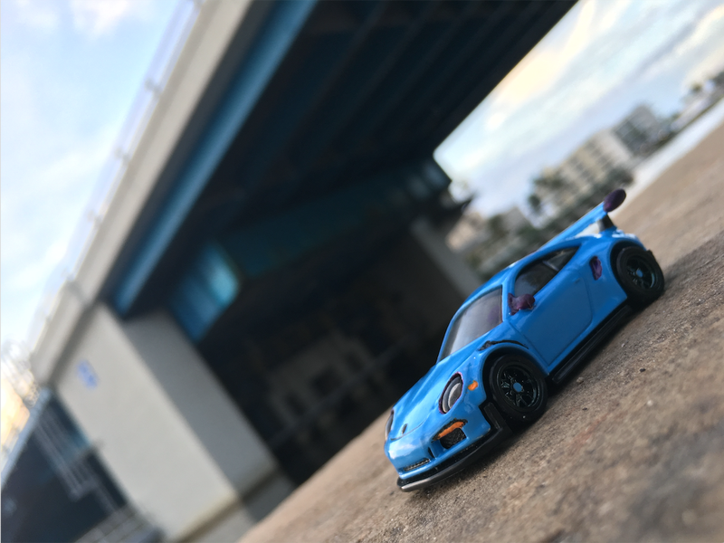 under the bridge, but on point